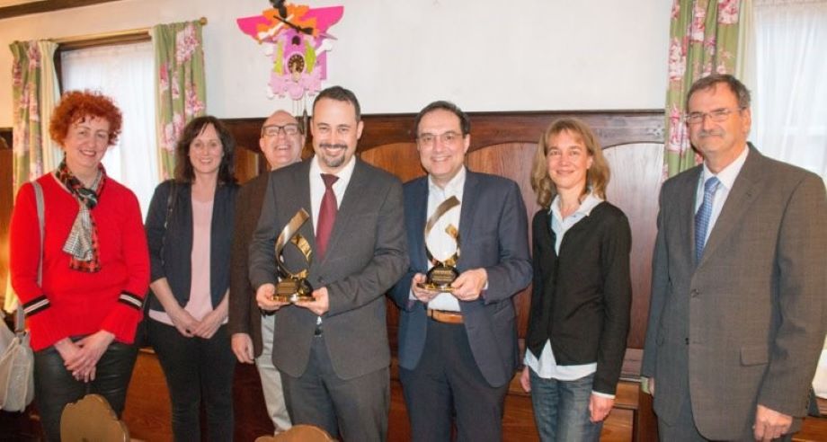 Imagen del premio del equipo de Tübingen