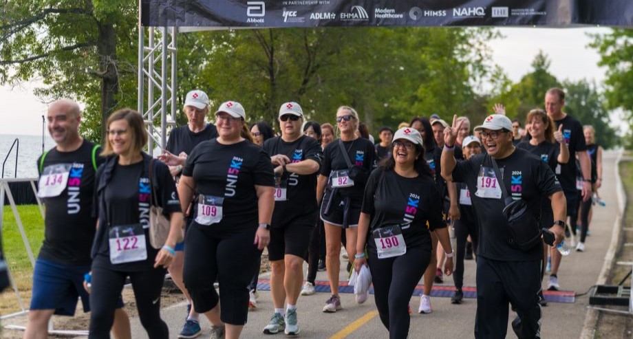 UNI5K 2024 start of race