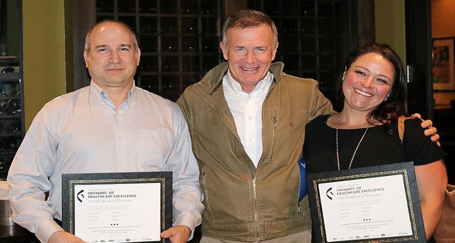 TriCore certificate with CEO image