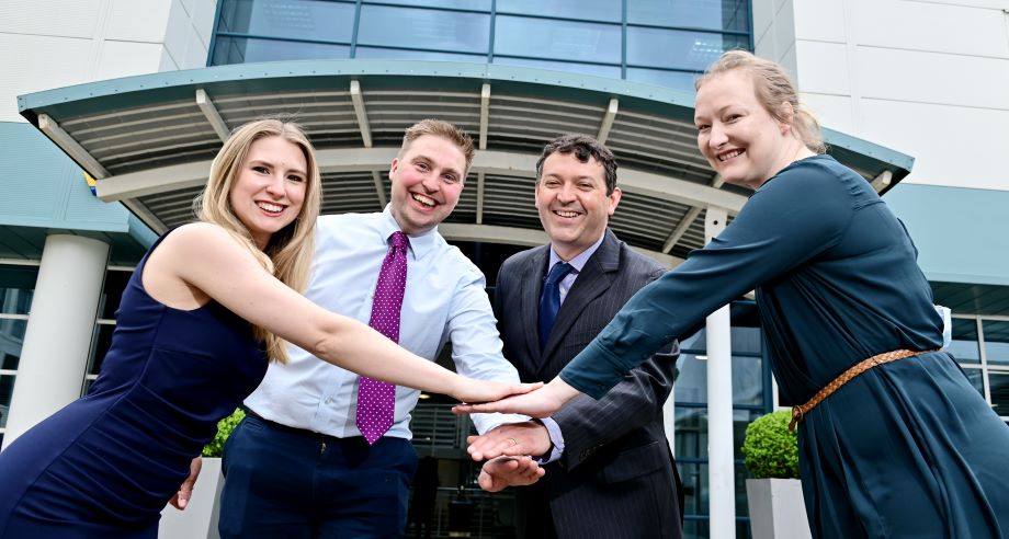 Hampshire hands in outside